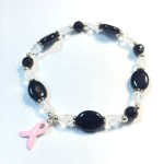 Breast Cancer Bracelet black